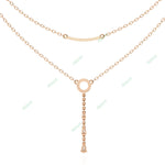 Load image into Gallery viewer, Round Layered Necklace NELA1290