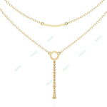 Load image into Gallery viewer, Round Layered Necklace NELA1290