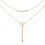 Load image into Gallery viewer, Round Layered Necklace NELA1290