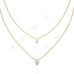 Load image into Gallery viewer, Pear Layered Necklace NELA1291