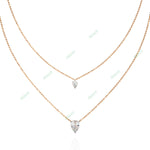 Load image into Gallery viewer, Pear Layered Necklace NELA1291