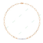 Load image into Gallery viewer, Round Lock Necklace NELO1285