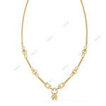 Load image into Gallery viewer, Round Station Necklace NEPR1303