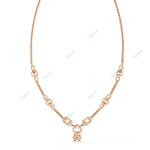 Load image into Gallery viewer, Round Station Necklace NEPR1303