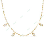 Load image into Gallery viewer, Oval Station Necklace NEST1281