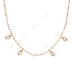 Load image into Gallery viewer, Oval Station Necklace NEST1281