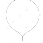 Load image into Gallery viewer, Pear Tennis Necklace NETE1305