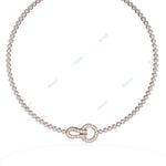 Load image into Gallery viewer, Round Tennis Necklace NETE1306