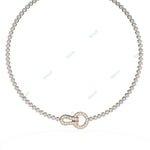 Load image into Gallery viewer, Round Tennis Necklace NETE1306