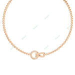 Load image into Gallery viewer, Round Tennis Necklace NETE1306