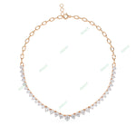 Load image into Gallery viewer, Round Tennis Necklace NETE1308