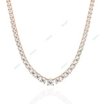 Load image into Gallery viewer, Round Tennis Necklace NETE1315