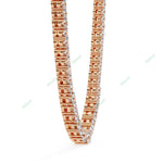 Load image into Gallery viewer, Round Tennis Necklace NETE1315