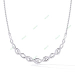 Load image into Gallery viewer, Round Twisted Bar Necklace NETW1297