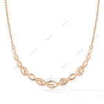Load image into Gallery viewer, Round Twisted Bar Necklace NETW1297