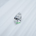Load image into Gallery viewer, No report pear colorless lab grown diamond
