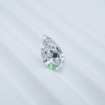 Load image into Gallery viewer, No report pear colorless lab grown diamond