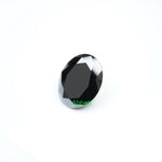 Load image into Gallery viewer, Oval black moissanite