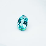 Load image into Gallery viewer, Oval lab grown Paraiba YAG