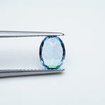 Load image into Gallery viewer, Oval lab grown aqua spinel