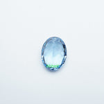 Load image into Gallery viewer, Oval lab grown aqua spinel