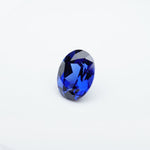 Load image into Gallery viewer, Oval lab grown blue sapphire