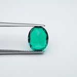 Load image into Gallery viewer, Oval lab grown emerald