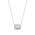 Load image into Gallery viewer, Emerald Solitaire Pendant PE1227