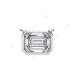 Load image into Gallery viewer, Emerald Solitaire Pendant PE1227