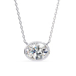 Load image into Gallery viewer, Round Solitaire Pendant PE1228
