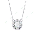 Load image into Gallery viewer, Round Solitaire Pendant PE1229