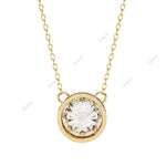 Load image into Gallery viewer, Round Solitaire Pendant PE1229