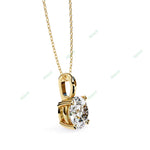 Load image into Gallery viewer, Round Solitaire Pendant PE1230