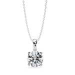 Load image into Gallery viewer, Round Solitaire Pendant PE1230