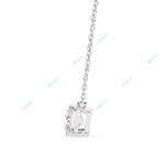 Load image into Gallery viewer, Radiant Solitaire Pendant PE1231