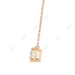 Load image into Gallery viewer, Radiant Solitaire Pendant PE1231