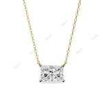 Load image into Gallery viewer, Radiant Solitaire Pendant PE1231