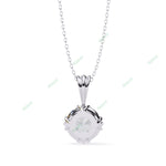 Load image into Gallery viewer, Round Solitaire Pendant PE1232