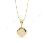 Load image into Gallery viewer, Round Solitaire Pendant PE1232
