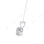 Load image into Gallery viewer, Round Solitaire Pendant PE1232