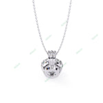Load image into Gallery viewer, Round Solitaire Pendant PE1232