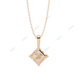Load image into Gallery viewer, Princess Solitaire Pendant PE1233