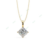 Load image into Gallery viewer, Princess Solitaire Pendant PE1233