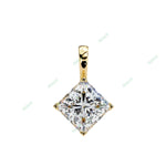 Load image into Gallery viewer, Princess Solitaire Pendant PE1233