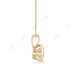 Load image into Gallery viewer, Princess Solitaire Pendant PE1233