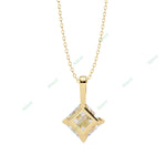 Load image into Gallery viewer, Princess Solitaire Pendant PE1233