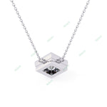 Load image into Gallery viewer, Princess Solitaire Pendant PE1234