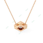 Load image into Gallery viewer, Princess Solitaire Pendant PE1234