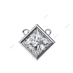 Load image into Gallery viewer, Princess Solitaire Pendant PE1234