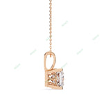 Load image into Gallery viewer, Princess Solitaire Pendant PE1235